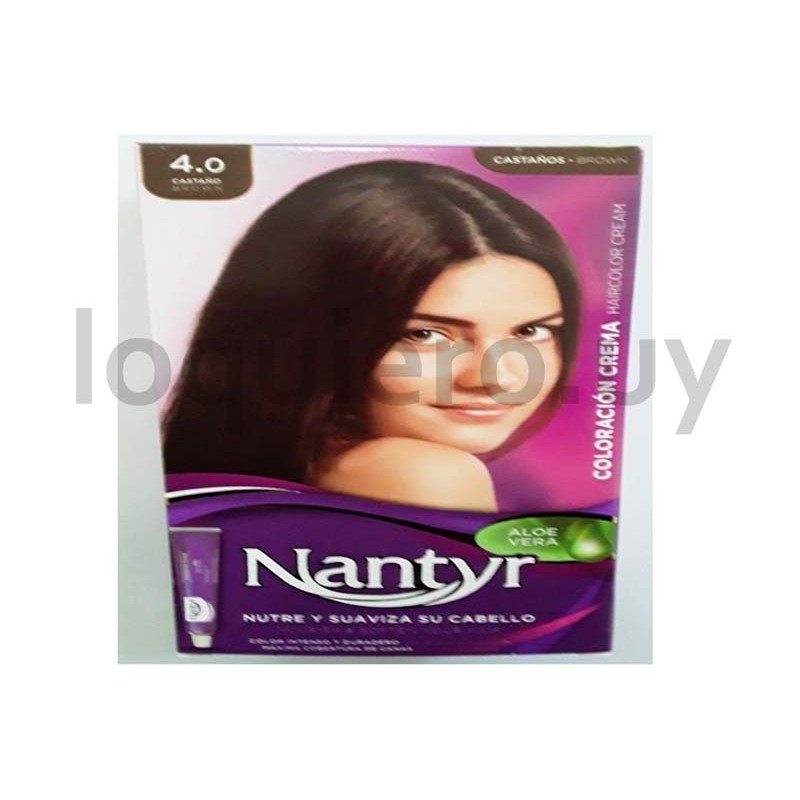 Tinta cabello 4.0 castaños Nan.
