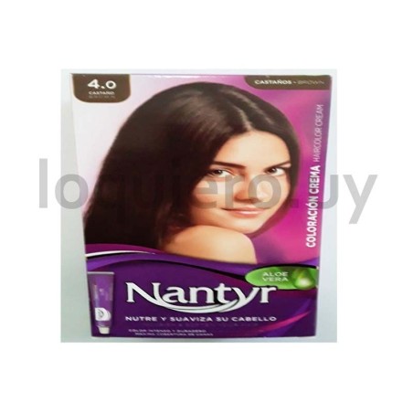 Tinta cabello 4.0 castaños Nan.