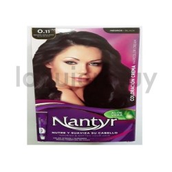 Tinta cabello 0.11 negros Nan .