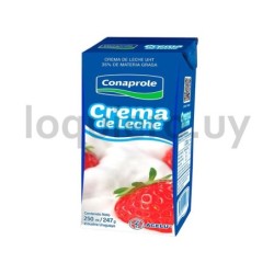 Crema de leche Conaprole 250ml.