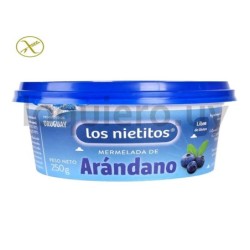 Mermelada arándano LN 250g    .