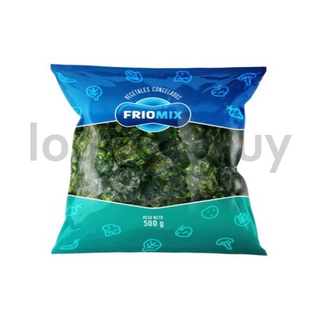 Espinaca congelada 500g       .
