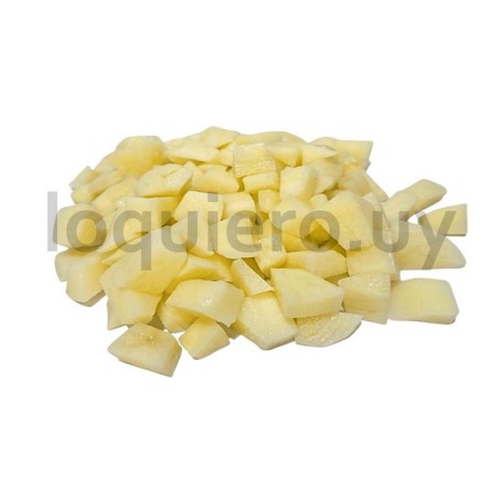 Papas en cubos congelada 1kg  .