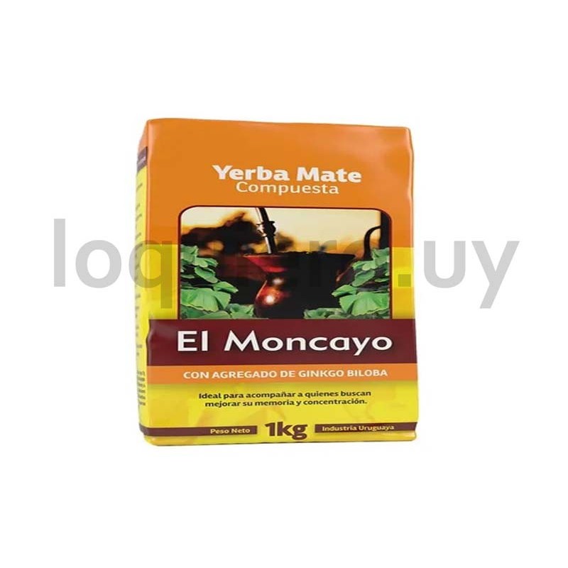 Yerba Moncayo con Ginkgo 1kg  .