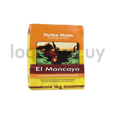 Yerba Moncayo con Ginkgo 1kg  .