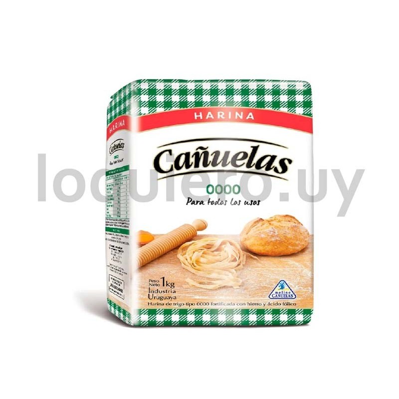 Harina Cañuelas 0000 1kg      .