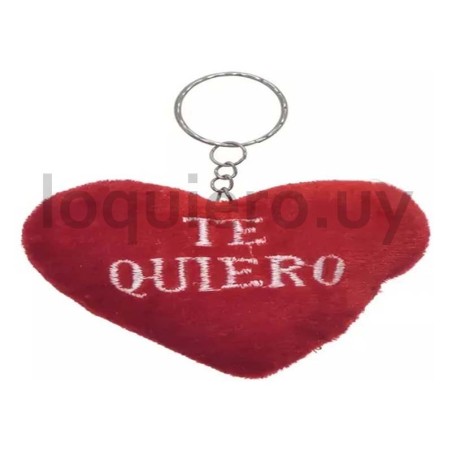 Llavero corazón Te quiero     .