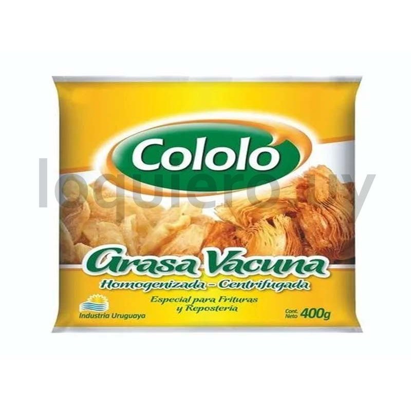 Grasa vacuna Cololó 400g      .