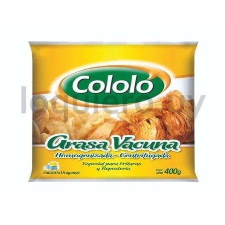 Grasa vacuna Cololó 400g      .