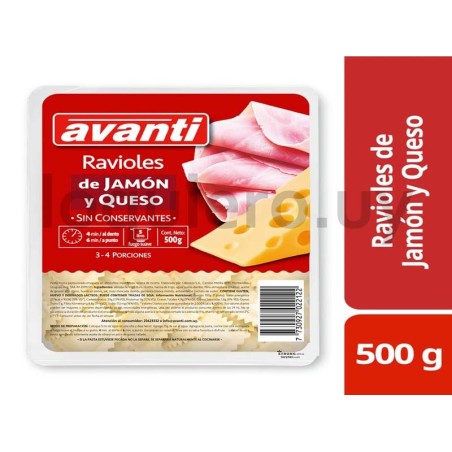 Ravioles J y Q Avanti 500g    .