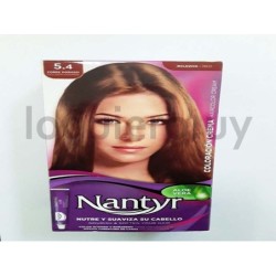 Tinta cabello 5.4 Cobre Dorado.