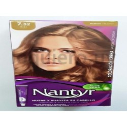 Tinta cabello 7.32 miel Nan   .