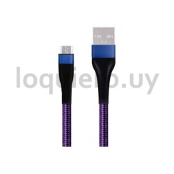 Cable micro carga rápida 5.1A .