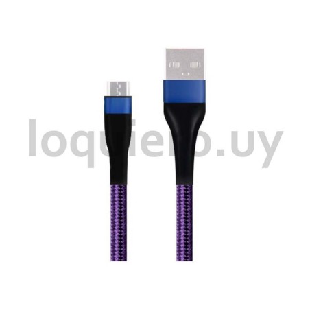 Cable micro carga rápida 5.1A .