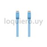 Cable UTP cat 6 - 5m (Red)    .