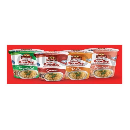 Fideos instantáneos Pollo 65g .