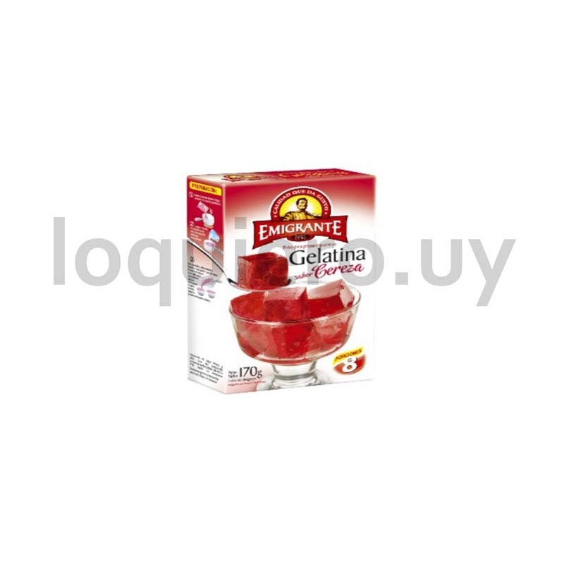 Gelatina Cereza Emigrante     .