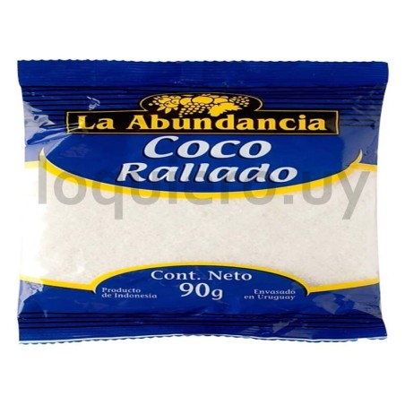 Coco rallado 90g La Abundancia.