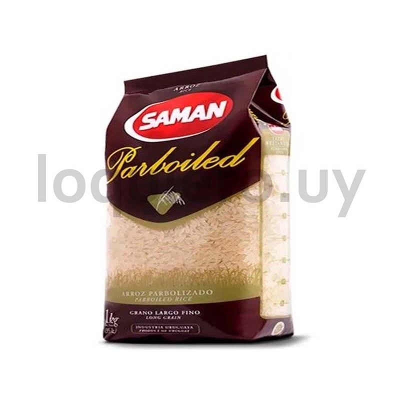 Arroz Saman Parboiled 1kg     .