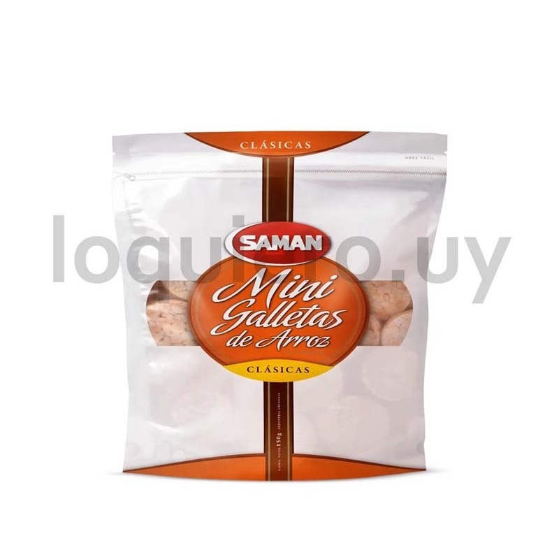 Galleta arroz mini clásica    .