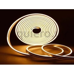 Luz neon con fuente           .