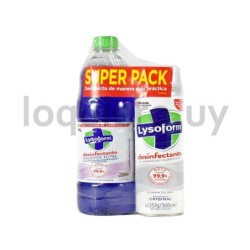 Lysoform pack aero + limpiador.