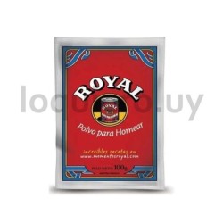 Royal polvo de hornear 100g   .