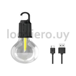 Bombita led con pinza         .