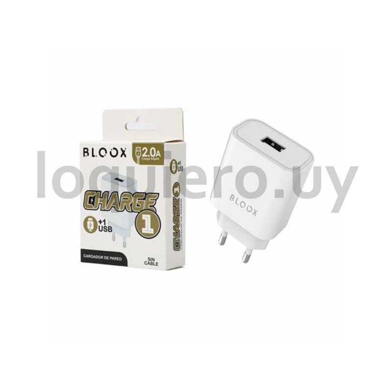 Cargador Celular 2.4A 1USB    .