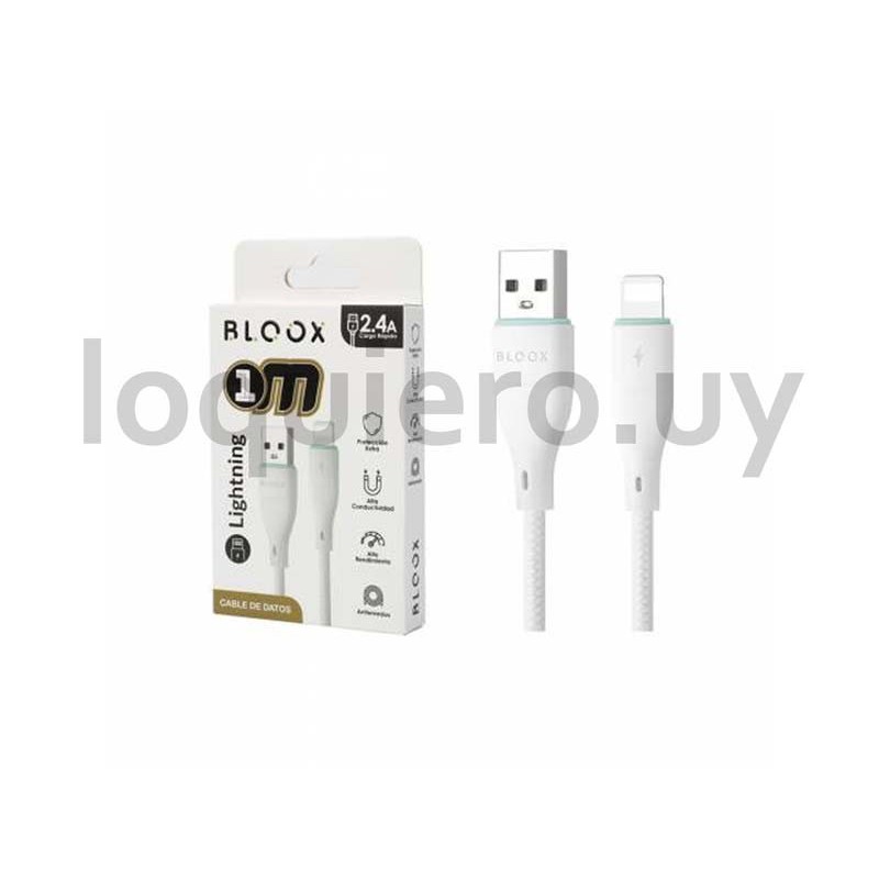 Cable USB - Lightning  1M     .