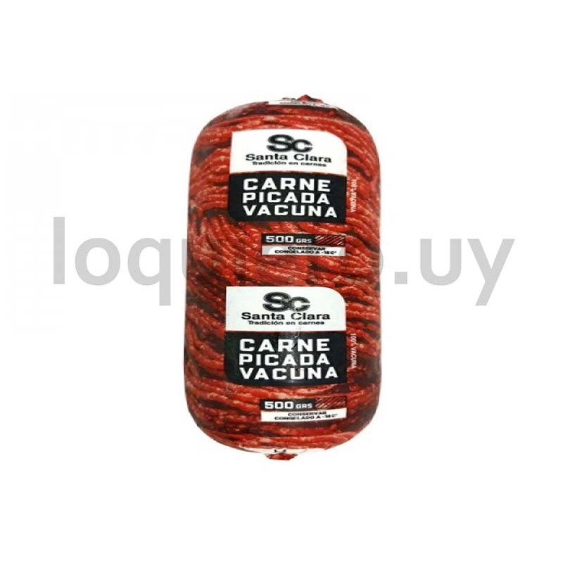 Carne picada 1/2 kg           .