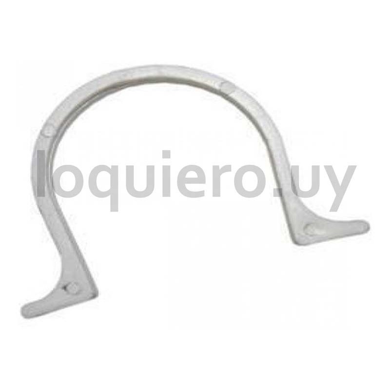 Grampa de PVC 110mm omega     .