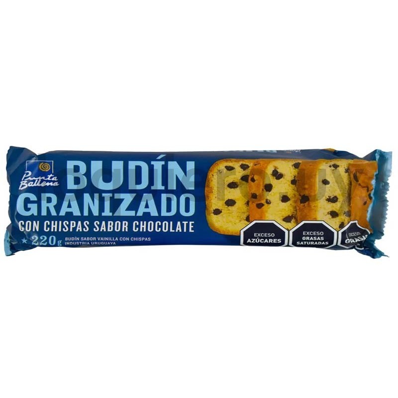 Budín granizado Punta Ballena .