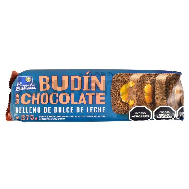 Budín de choco Punta Ballena  .