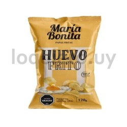Papas Huevo Frito 120g        .