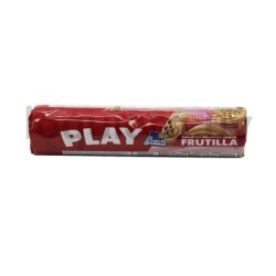 Galletas Play frutilla 74g    .