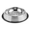 Plato acero inox 20cm mascotas.