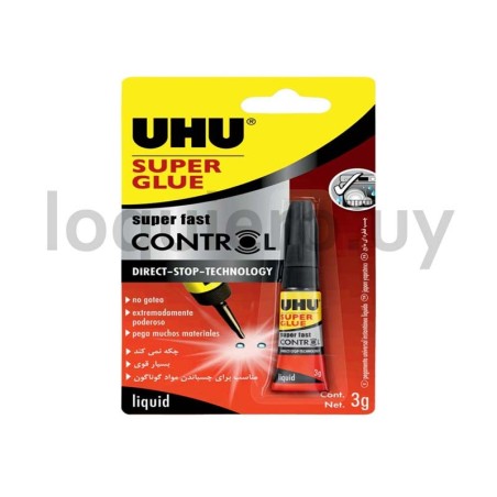 Pegamento UHU Super Glue 3G   .