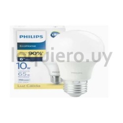 Lámpara 10W 3000k Philips     .