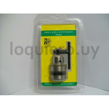 Mandril 10mm de enrroscar     .