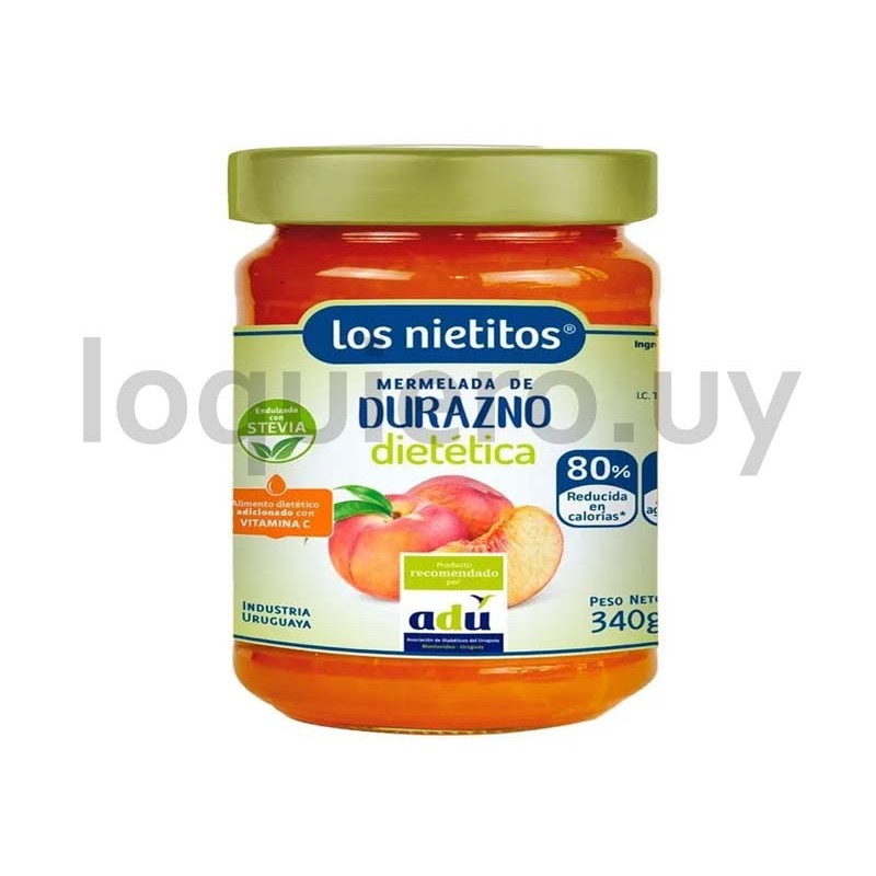 Mermelada Durazno 340g 0%     .