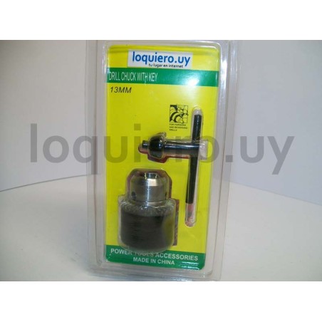 Mandril 13mm de enrroscar     .