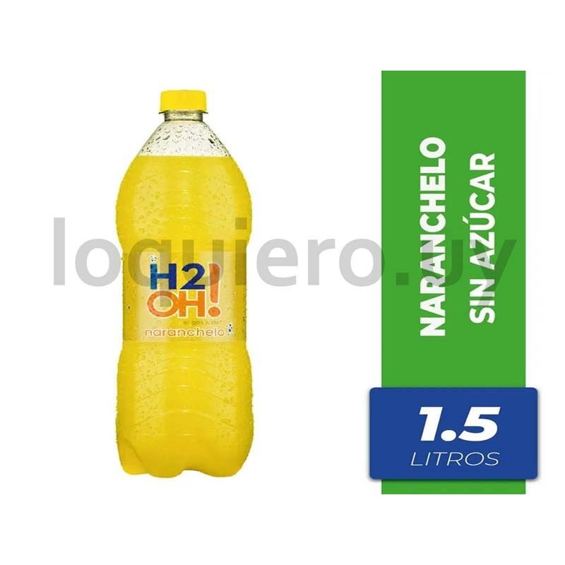 Agua H2O Naranchelo 1.5L      .