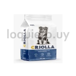 Alimento p/perros Criolla 1Kg .