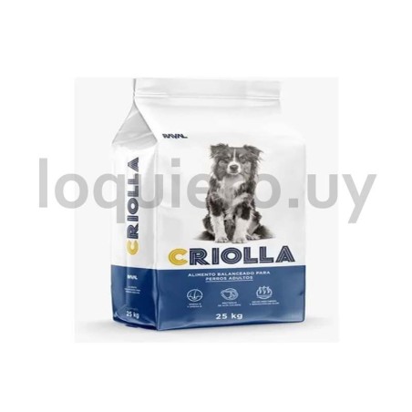 Alimento p/perros Criolla 1Kg .