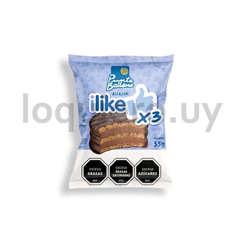 Alfajor ilike chocolate       .