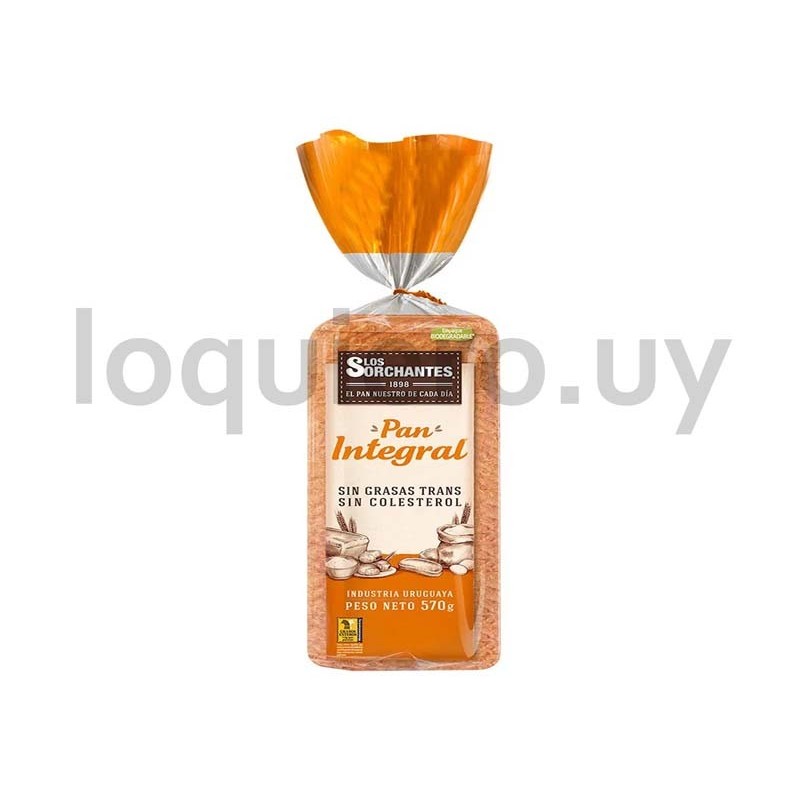 Pan integral 550g Sorchantes  .