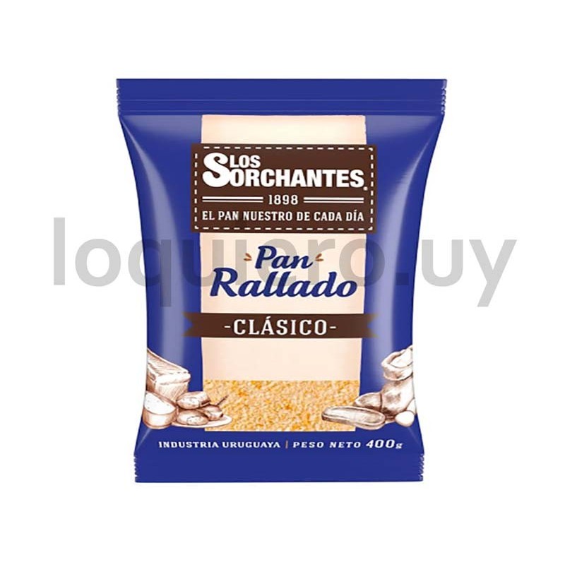 Pan rallado clásico 400g      .