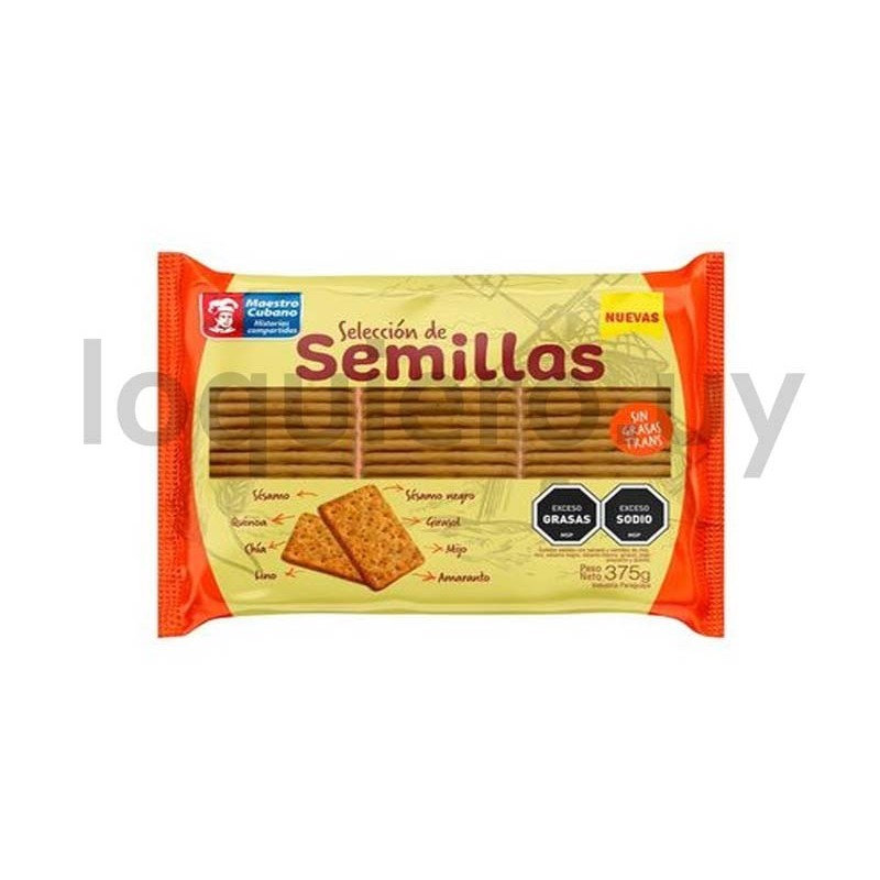 Galleta selección de semillas .