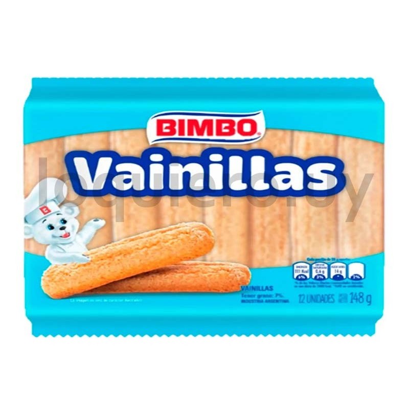 Vainillas 148g Bimbo          .